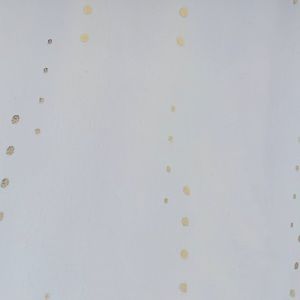 Who What Wear cream blouse with gold dots